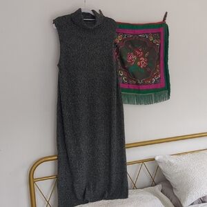 Gray Sleeveless Dress